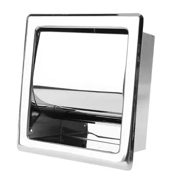 Stainless Steel Tissue Paper Holder Toilet Built-in Tissue Box Reel Hotel Kitchen Bathroom Roll Tray
Stainless Steel Tissue Paper Holder Toilet Built-in Tissue Box Reel Hotel Kitchen Bathroom Roll Tray