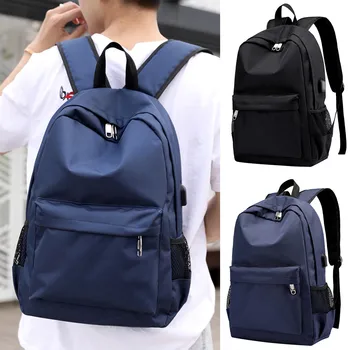 2020 male backpacks Men Students Waterproof Solid School Backpacks Bag With USB Jack Travel Bags simple schoolbags daily use new 
2020 male backpacks Men Students Waterproof Solid School Backpacks Bag With USB Jack Travel Bags simple schoolbags daily use new