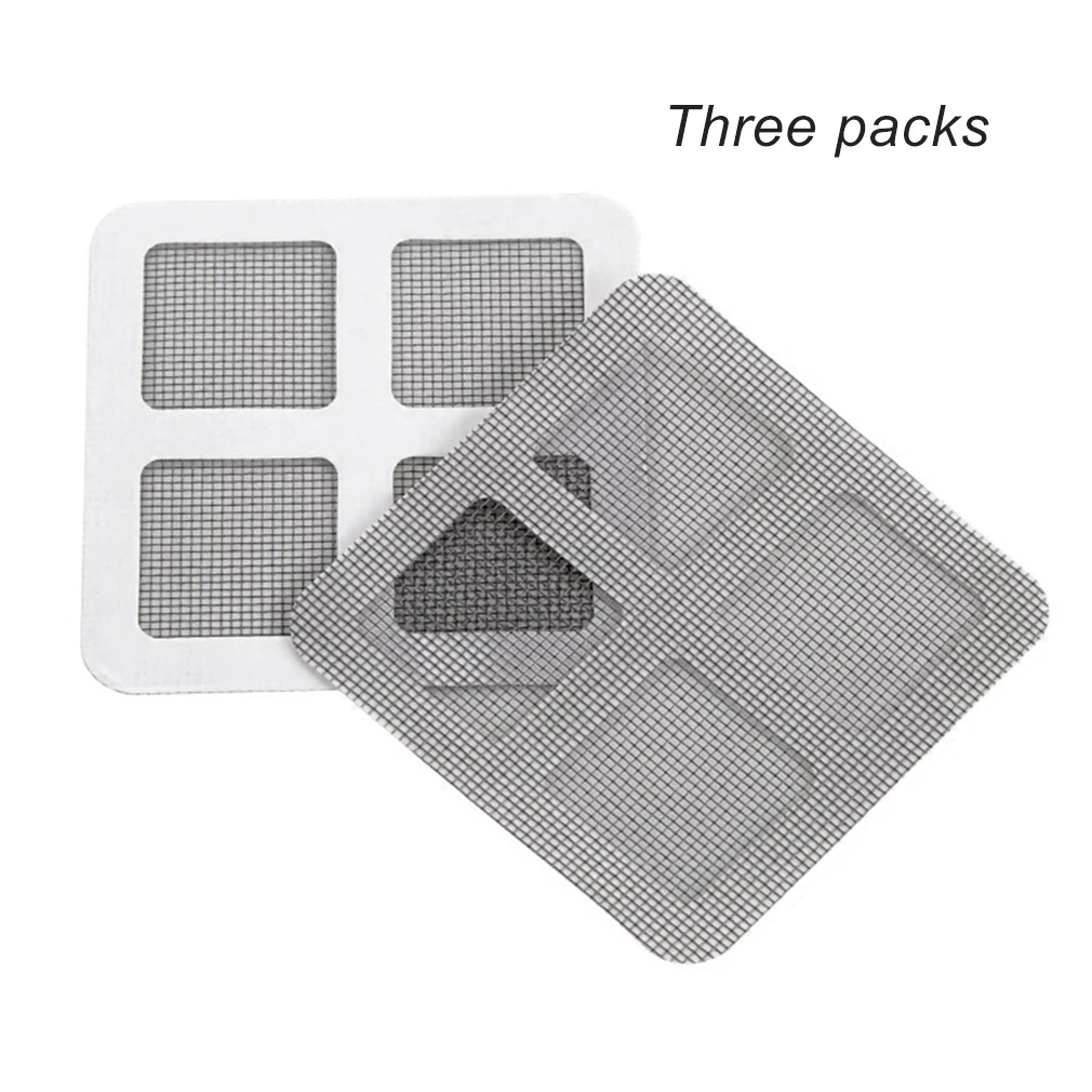 3PCS Anti-mosquito Mesh Sticky Wires Patches Summer Window Mosquito Netting Patch Repairing Broken Holes on Screen Window Door
3PCS Anti-mosquito Mesh Sticky Wires Patches Summer Window Mosquito Netting Patch Repairing Broken Holes on Screen Window Door