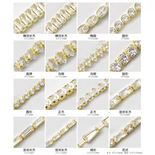 Net Celebrity Nail Art Real Gold Zircon Claw Diamond Chain 10 Diamonds A Pack of Nail Accessories Nail Stickers Nails Accessorie
Net Celebrity Nail Art Real Gold Zircon Claw Diamond Chain 10 Diamonds A Pack of Nail Accessories Nail Stickers Nails Accessorie