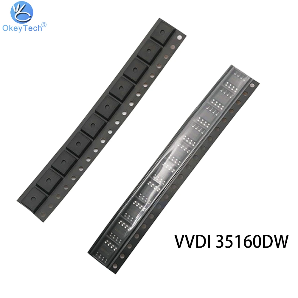 OkeyTech 1pc VVDI 35160 35160DW IC Chip For VVDI Prog Key Programmer Adapter Supports Chip Reject Red No Need Simulator Replace
OkeyTech 1pc VVDI 35160 35160DW IC Chip For VVDI Prog Key Programmer Adapter Supports Chip Reject Red No Need Simulator Replace
