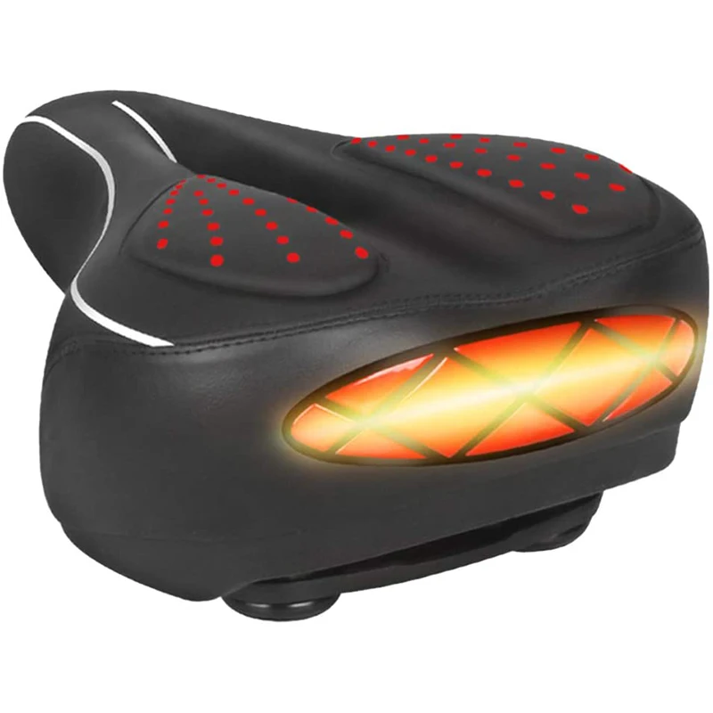 Bike Saddle Comfortable Soft Durable Bicycle Seat Cushion Reflective Bike Saddle for Outdoor Sports
Bike Saddle Comfortable Soft Durable Bicycle Seat Cushion Reflective Bike Saddle for Outdoor Sports