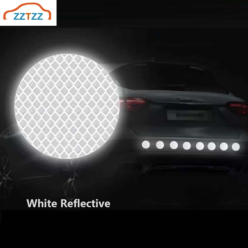 12Pcs/Set Reflective Round Red Tape For Trucks Trailers Car Park Traffic Warning Caution Self-Adhesive Tape Waterproof
12Pcs/Set Reflective Round Red Tape For Trucks Trailers Car Park Traffic Warning Caution Self-Adhesive Tape Waterproof