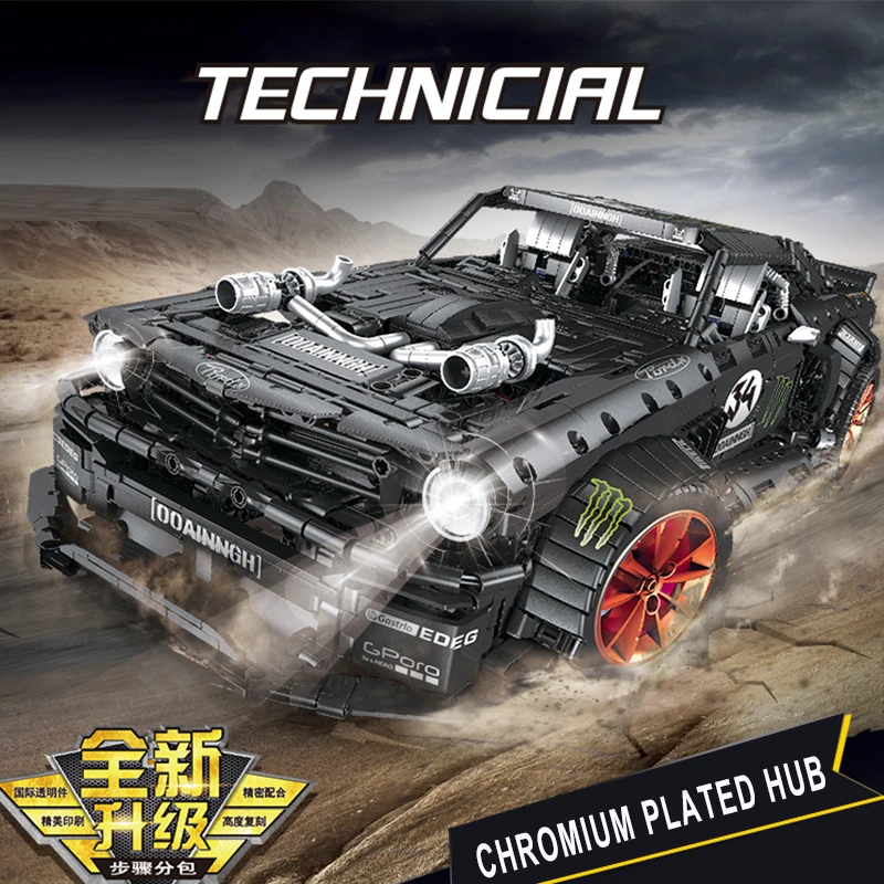 2019 New 1965 Ford Mustang Hoonicorn Racing Car Ft Technic 20102 MOC-22970 Building Block Bricks Kid Educational Toys Gifts
2019 New 1965 Ford Mustang Hoonicorn Racing Car Ft Technic 20102 MOC-22970 Building Block Bricks Kid Educational Toys Gifts