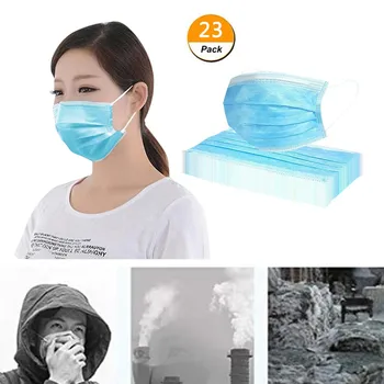 Face Cover Proof Facemask Non-woven Face Mouth Cover Outdoor Youre Meltblown 23 Pcs Blue Pollution Mouth Respirator Dust masques
Face Cover Proof Facemask Non-woven Face Mouth Cover Outdoor Youre Meltblown 23 Pcs Blue Pollution Mouth Respirator Dust masques