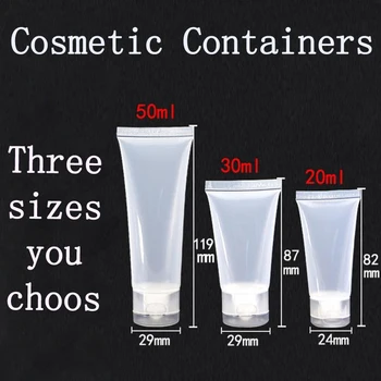 5Pcs Empty White Portable Travel Tubes Squeeze Cosmetic Containers Cream Lotion Plastic Bottles 20ml 30ml 50ml
5Pcs Empty White Portable Travel Tubes Squeeze Cosmetic Containers Cream Lotion Plastic Bottles 20ml 30ml 50ml