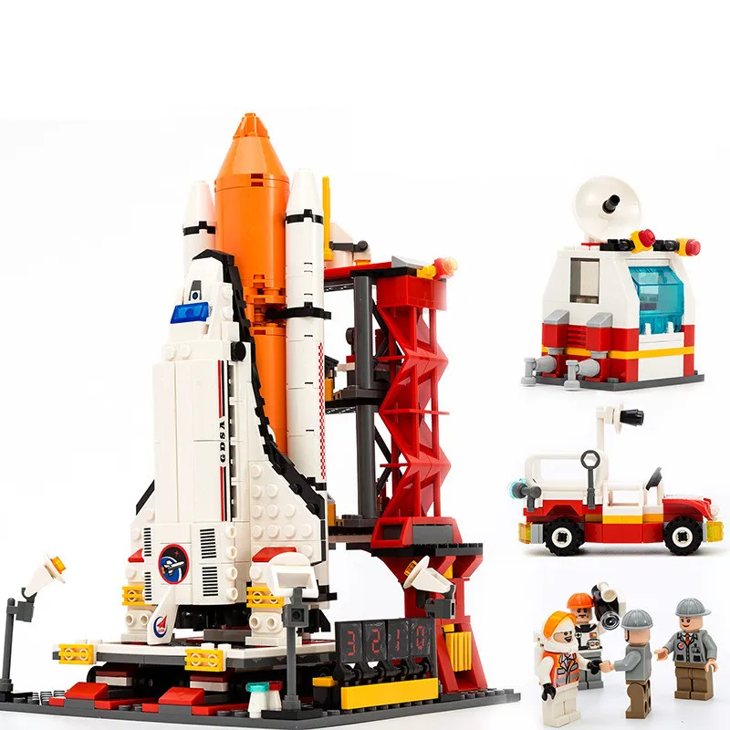 679pcs Children Space Dream Rocket Launching Center Building Blocks Toy Kit DIY Educational Children Birthday Gifts
679pcs Children Space Dream Rocket Launching Center Building Blocks Toy Kit DIY Educational Children Birthday Gifts