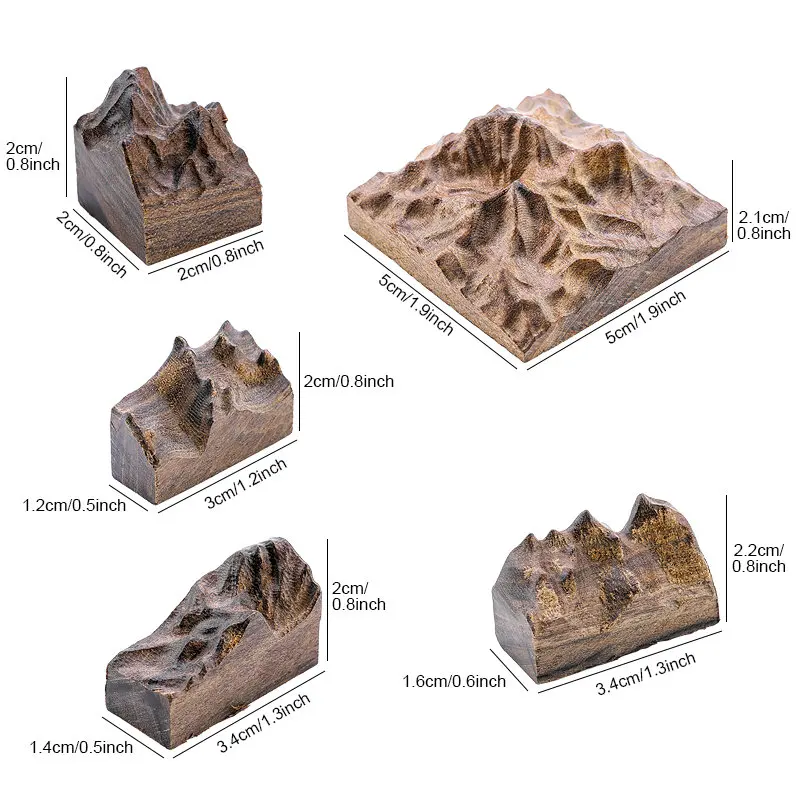 5 Sizes Epoxy Resin Mould Mountain Mold Stubble Natural Sandalwood Snow Mountain Peak For Handmade Epoxy Resin Art Craft DIY 5 Sizes Epoxy Resin Mould Mountain Mold Stubble Natural Sandalwood Snow Mountain Peak For Handmade Epoxy Resin Art Craft DIY