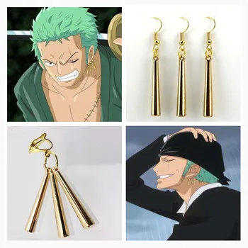 Anime ONE PIECE Cosplay Props Roronoa Zoro Eardrop Metal Earrings/Ear Clip/Ear Studs/Ear Hook Pendant Accessories New
Anime ONE PIECE Cosplay Props Roronoa Zoro Eardrop Metal Earrings/Ear Clip/Ear Studs/Ear Hook Pendant Accessories New