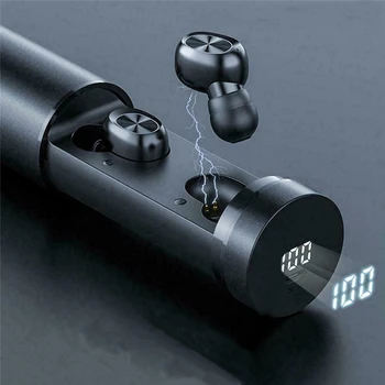 B9 TWS Bluetooth 5.0 Wireless Bluetooth Earbuds 3000 mAh Charging Box Wireless Earphones Mini Earbuds In-Ear Sport Earphones
B9 TWS Bluetooth 5.0 Wireless Bluetooth Earbuds 3000 mAh Charging Box Wireless Earphones Mini Earbuds In-Ear Sport Earphones