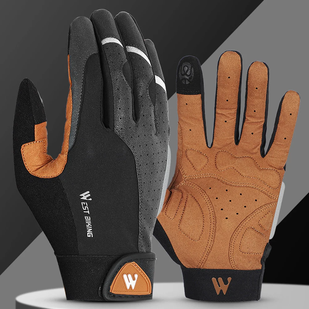 Cycling Gloves Non-Slip Touch Screen Full Finger Breathable Gloves For Motorcycle Bike Men And Women
Cycling Gloves Non-Slip Touch Screen Full Finger Breathable Gloves For Motorcycle Bike Men And Women