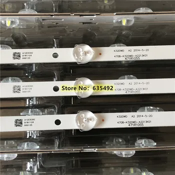 620mm 8 LED Backlight for 4708-K320WD-A2213K01 LE32D59 32PFL3045 K320WD6 471R1055 32PFL3045/T3 LE32D8800 D32KH1000 K320WD1 3pin
620mm 8 LED Backlight for 4708-K320WD-A2213K01 LE32D59 32PFL3045 K320WD6 471R1055 32PFL3045/T3 LE32D8800 D32KH1000 K320WD1 3pin