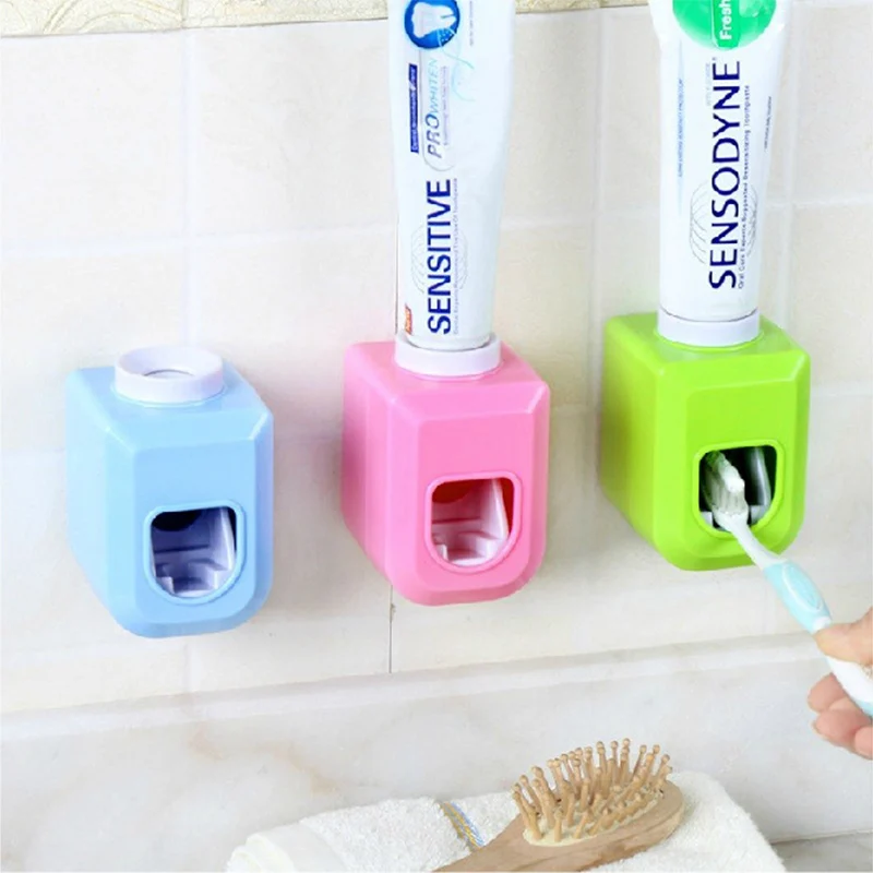 Creative Automatic Toothpaste Dispenser for Toothpaste Toothbrush Holder Bathroom Accessories
Creative Automatic Toothpaste Dispenser for Toothpaste Toothbrush Holder Bathroom Accessories