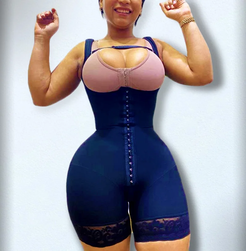 Shapewear Women Fajas Colombianas Compression Hip Lift Open Chest Garment Wide Adjustable Shoulder Strap Womens Bodyshaper
Shapewear Women Fajas Colombianas Compression Hip Lift Open Chest Garment Wide Adjustable Shoulder Strap Womens Bodyshaper