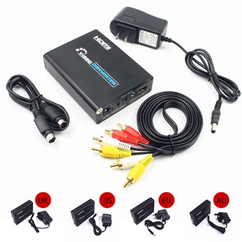 1080P HD AV S-VIDEO To HDMI Video Adapter RCA To Digital Signal Converter Kits 3.5mm Audio Interface S-VIDEO Input Format
1080P HD AV S-VIDEO To HDMI Video Adapter RCA To Digital Signal Converter Kits 3.5mm Audio Interface S-VIDEO Input Format