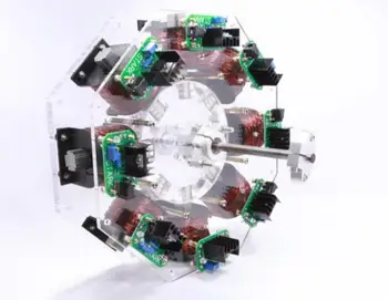 8-stage stator brushless internal rotor motor large-scale Bedini motor pseudo-perpetual motion machine
8-stage stator brushless internal rotor motor large-scale Bedini motor pseudo-perpetual motion machine