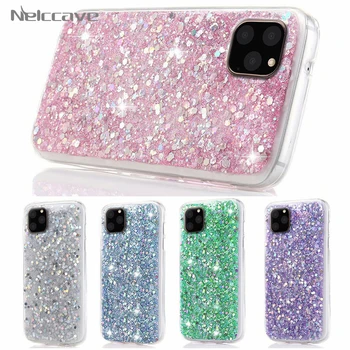 10Pcs Luxury Shinning Glitter Case For iPhone 11 Pro XS Max XR X 8 7 6 6S Plus Fashion Soft Love Heart Phone Silicon TPU Cover
10Pcs Luxury Shinning Glitter Case For iPhone 11 Pro XS Max XR X 8 7 6 6S Plus Fashion Soft Love Heart Phone Silicon TPU Cover