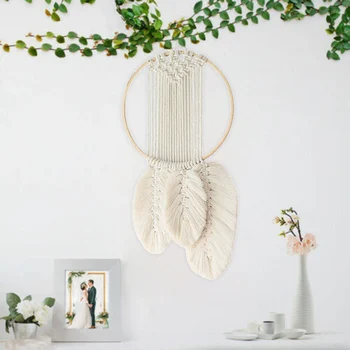 Home Tapestry Shop Dreamnet Hand-woven Feather Hanging Decorations Living Room Wall Hanging Decorations
Home Tapestry Shop Dreamnet Hand-woven Feather Hanging Decorations Living Room Wall Hanging Decorations