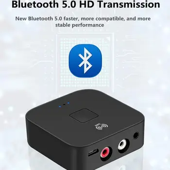 NFC Bluetooth 5.0 Receiver 3.5mm AUX RCA Jack Hifi Wireless Adapter Auto On/OFF Bluetooth 5.0 4.2 Car Audio Receiver
NFC Bluetooth 5.0 Receiver 3.5mm AUX RCA Jack Hifi Wireless Adapter Auto On/OFF Bluetooth 5.0 4.2 Car Audio Receiver