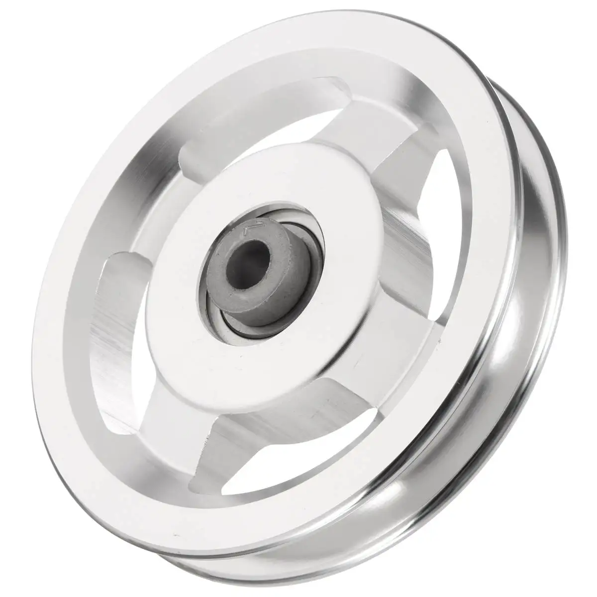 73/95/110/114mm Diameter Universal Aluminium Alloy Wearproof Bearing Pulley Wheel Cable Home Gym Sport Fitness Equipment Part 73/95/110/114mm Diameter Universal Aluminium Alloy Wearproof Bearing Pulley Wheel Cable Home Gym Sport Fitness Equipment Part