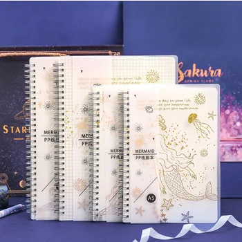Creative Notebook Star Spiral Notebook Horizontal Grid Page Paper Notebook Travel School Diary Bullet Journal Planner Notepad
Creative Notebook Star Spiral Notebook Horizontal Grid Page Paper Notebook Travel School Diary Bullet Journal Planner Notepad