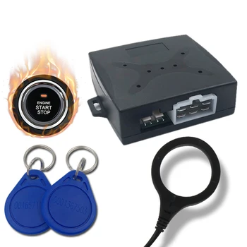 Hot Car Alarm Car Engine Push Start Button RFID Lock Ignition Starter Keyless Entry Start Stop Anti-theft System NQ-ST9002
Hot Car Alarm Car Engine Push Start Button RFID Lock Ignition Starter Keyless Entry Start Stop Anti-theft System NQ-ST9002