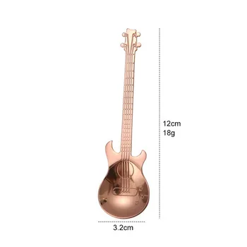 DHL 100pcs Stainless Steel Spoon Coffee Guitar Shape Music Theme Tea Stirring Spoon Ice Cream Dessert Scoop
DHL 100pcs Stainless Steel Spoon Coffee Guitar Shape Music Theme Tea Stirring Spoon Ice Cream Dessert Scoop
