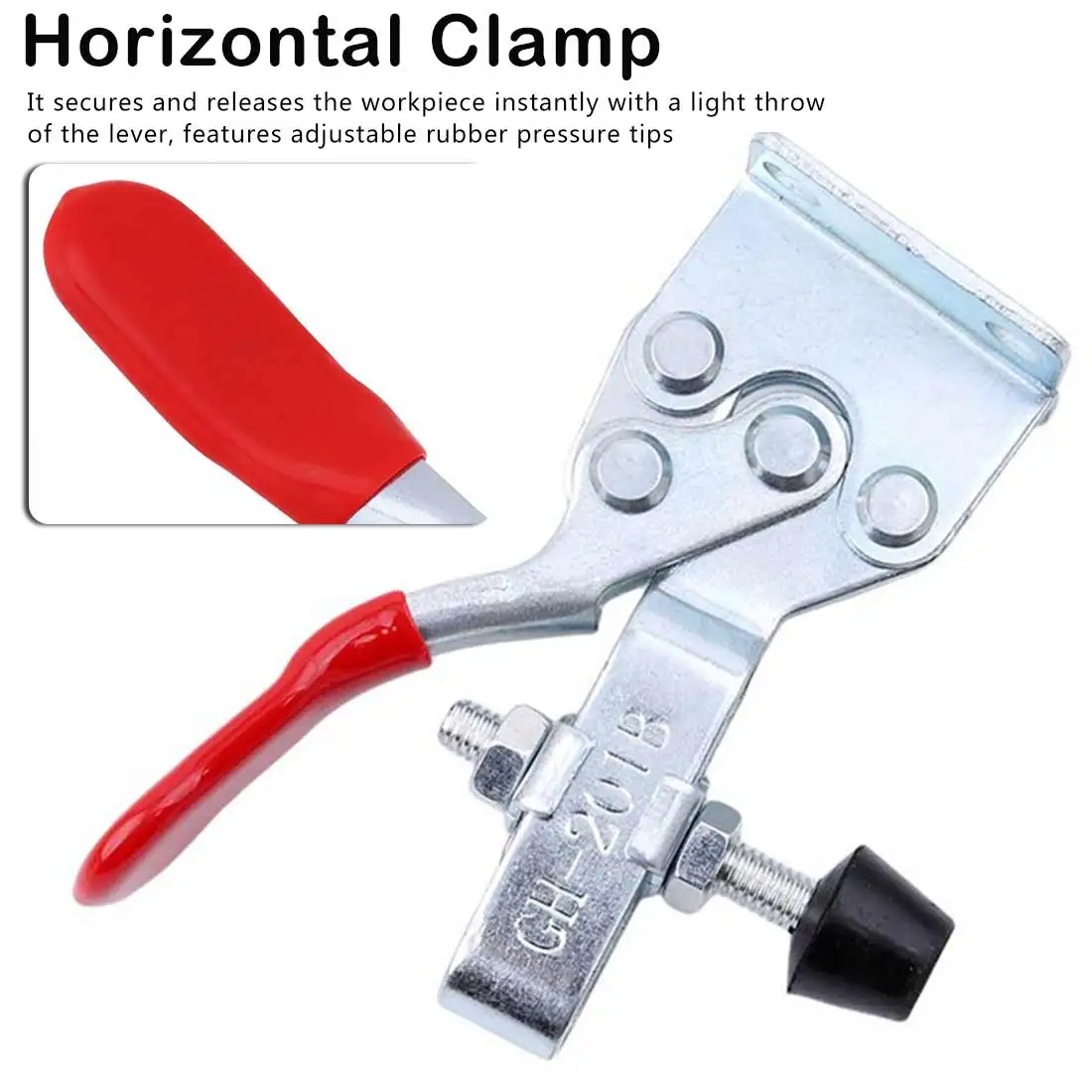 4 pcs Horizontal Clamp Woodworking Fixture Fast Fixture Quick Release Vertical Type Hand Tool Set
4 pcs Horizontal Clamp Woodworking Fixture Fast Fixture Quick Release Vertical Type Hand Tool Set