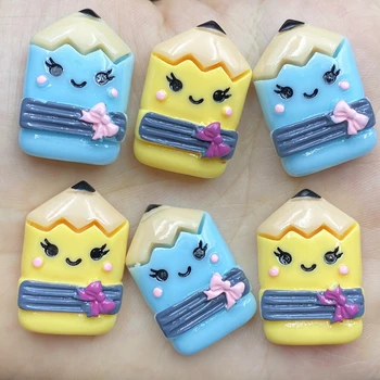 7pcs/lot Hand painted kawaii resin Mixed Mini pencil Flat back cabochons For Hair Bow Centers DIY Scrapbooking Decor D40 
7pcs/lot Hand painted kawaii resin Mixed Mini pencil Flat back cabochons For Hair Bow Centers DIY Scrapbooking Decor D40