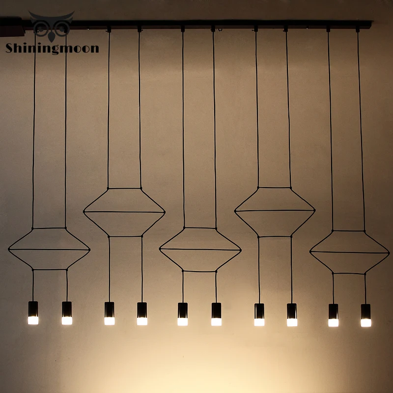 Line Nordic Design Personality Bar Pendant Lights Arts Exhibition Room Office Led Suspension Lamp Cafe Home Decor Light Fixtures
Line Nordic Design Personality Bar Pendant Lights Arts Exhibition Room Office Led Suspension Lamp Cafe Home Decor Light Fixtures