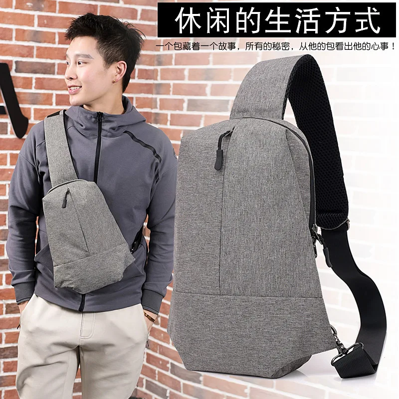 2018 Spring New Style MEN'S Bag Soft Youth Soft Is in Brand New Chest Pack Chinlon inside Zip Pocket
2018 Spring New Style MEN'S Bag Soft Youth Soft Is in Brand New Chest Pack Chinlon inside Zip Pocket