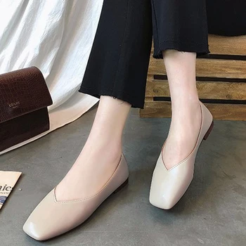 2020 Elegant Women Moccasins Woman Square Toe Slip On Flats Women's Casual Solid Female Comfortable Shallow Shoes Footwear
2020 Elegant Women Moccasins Woman Square Toe Slip On Flats Women's Casual Solid Female Comfortable Shallow Shoes Footwear