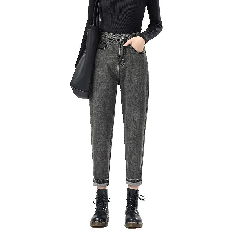 Factory Sale plus Size Loose Boyfriend Jeans for Women Spring Autumn Winter Cotton Denim High Waist Jeans Women
Factory Sale plus Size Loose Boyfriend Jeans for Women Spring Autumn Winter Cotton Denim High Waist Jeans Women