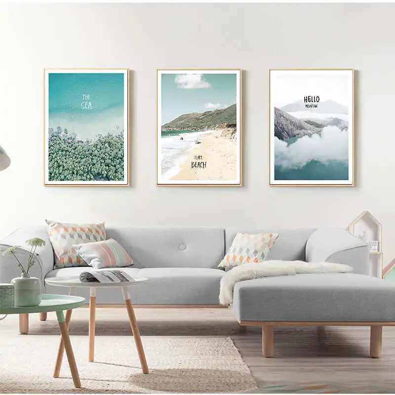 Blue Sea and Beach Nordic Poster Plants Cuadros Decoracion Mountain Tree Wall Pictures For Living Room Wall Art Canvas Paintings
Blue Sea and Beach Nordic Poster Plants Cuadros Decoracion Mountain Tree Wall Pictures For Living Room Wall Art Canvas Paintings
