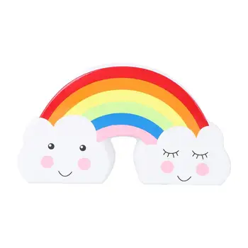 1Pc Decorative Piggy Bank Household Rainbow Money Saving Box Home Ornament 
1Pc Decorative Piggy Bank Household Rainbow Money Saving Box Home Ornament