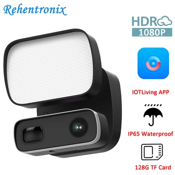 Outdoor 1080P Floodlight Camera Motion Lighting 1000LM 2-Way Talk Siren Color Night Vision Full HD Security CCTV Camera
Outdoor 1080P Floodlight Camera Motion Lighting 1000LM 2-Way Talk Siren Color Night Vision Full HD Security CCTV Camera