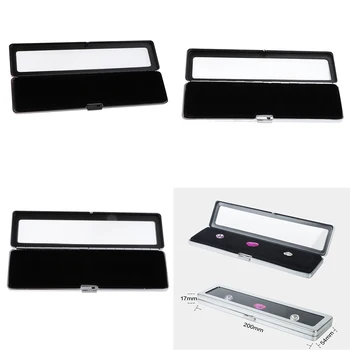 Glass Top Gem Diamond Jewelry Coin Bead Display Box Case Storage With Lock
Glass Top Gem Diamond Jewelry Coin Bead Display Box Case Storage With Lock