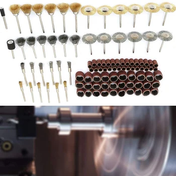 New 98Pcs Steel Wire Brush Polishing Wheel Kit Sandpaper Ring Electric Tool Accessories for Rotary Tools
New 98Pcs Steel Wire Brush Polishing Wheel Kit Sandpaper Ring Electric Tool Accessories for Rotary Tools