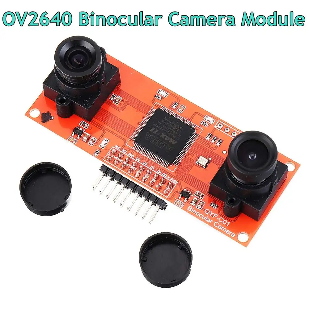 NEW OV2640 Binocular Camera Module CMOS STM32 Driver 3.3v 1600*1200 for 3D Measurement with SCCB Interface
NEW OV2640 Binocular Camera Module CMOS STM32 Driver 3.3v 1600*1200 for 3D Measurement with SCCB Interface