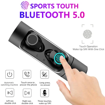 Ottwn Touch Control TWS X8 Bluetooth Earphone Bluetooth 5.0 Wireless Earphones Sports Headset with Mic IPX7 Waterproof Earbuds
Ottwn Touch Control TWS X8 Bluetooth Earphone Bluetooth 5.0 Wireless Earphones Sports Headset with Mic IPX7 Waterproof Earbuds