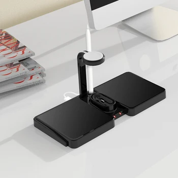 4 in 1 10W Multifunction wireless charger Quick Wireless Charging for Smart Watch Phones Earphones for iPhone 11 Huawei Xiaomi
4 in 1 10W Multifunction wireless charger Quick Wireless Charging for Smart Watch Phones Earphones for iPhone 11 Huawei Xiaomi