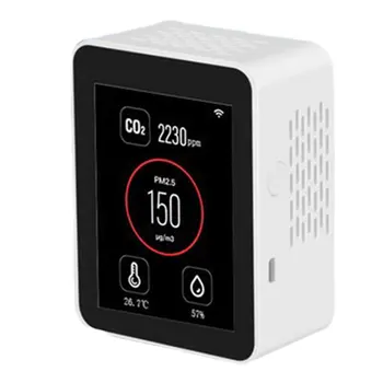 Wifi Intelligent Air Tester Color Screen TFT Air Quality Humidity Analyzer Multifunction Air Detector Temperature Humidity Meter
Wifi Intelligent Air Tester Color Screen TFT Air Quality Humidity Analyzer Multifunction Air Detector Temperature Humidity Meter