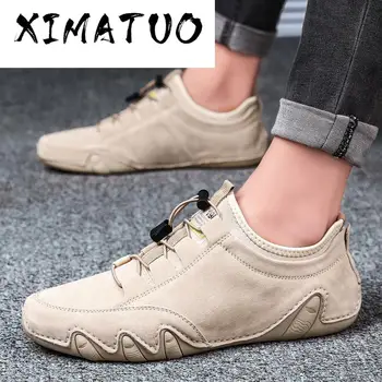 Men Moccasins Genuine Leather Pigskin Casual Leather Shoes Mocassin Homme Slip-on Driver Moccasins
Men Moccasins Genuine Leather Pigskin Casual Leather Shoes Mocassin Homme Slip-on Driver Moccasins