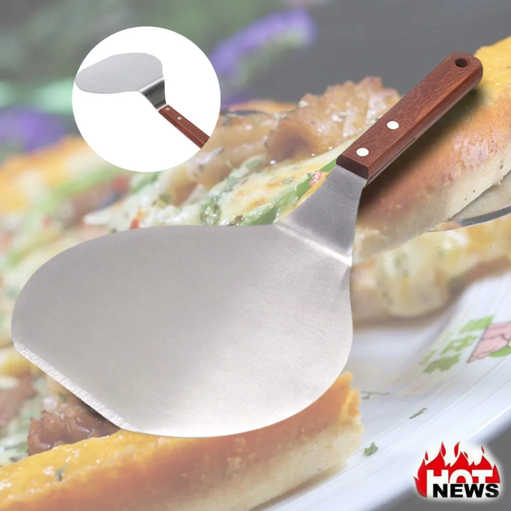 Kitchen Tools Pizza Shovel Stainless steel Aluminum Pizza Spatula Peel Shovel Cake Lifter Plate Holder Baking mutfak malzemeleri
Kitchen Tools Pizza Shovel Stainless steel Aluminum Pizza Spatula Peel Shovel Cake Lifter Plate Holder Baking mutfak malzemeleri