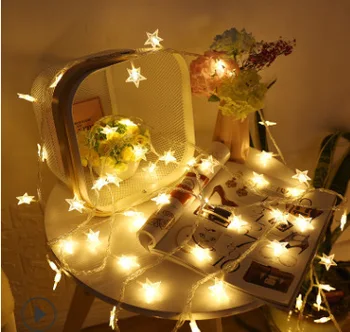 LED Star Light Small Color Light Flash Light Series Light All Over The Sky Star Dormitory Room Decorative Light Bedroom Bulb
LED Star Light Small Color Light Flash Light Series Light All Over The Sky Star Dormitory Room Decorative Light Bedroom Bulb