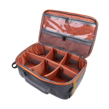 6 Compartment Fishing Tackle Bag Shoulder Pouch for Pliers Baits Reel Gear
6 Compartment Fishing Tackle Bag Shoulder Pouch for Pliers Baits Reel Gear