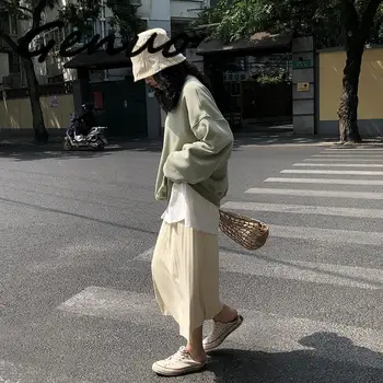 Genuo New 2019 Knit Pleated Skirt Women High Waist Mid Calf Skirts Fall 2019
Genuo New 2019 Knit Pleated Skirt Women High Waist Mid Calf Skirts Fall 2019