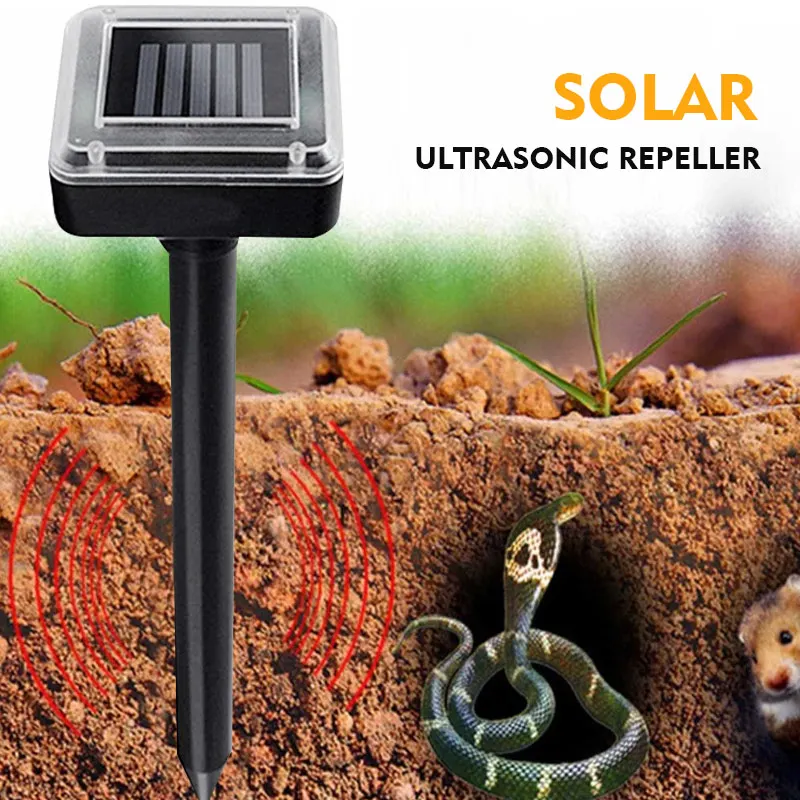 Ultrasonic Rat Repeller ABS Insect Outdoor Animal Garden Black Eco Friendly Rodent Control Solar Energy Gopher Yard
Ultrasonic Rat Repeller ABS Insect Outdoor Animal Garden Black Eco Friendly Rodent Control Solar Energy Gopher Yard