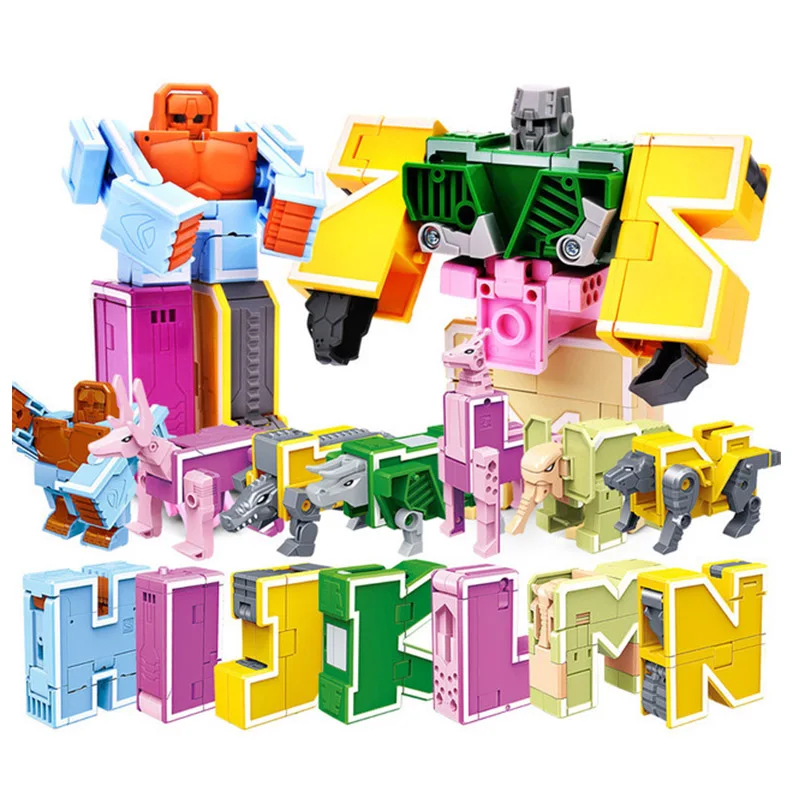 Assembling Building Blocks Educational Toys Action Figure Transformation Number Robot Deformation Robot Toy for Children
Assembling Building Blocks Educational Toys Action Figure Transformation Number Robot Deformation Robot Toy for Children