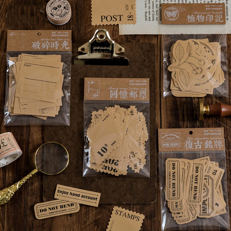 4 Designs 40 pcs Light Pickup Kit Suit Scrapbooking Card Making Journaling Project DIY Kraft Retro Decorate Source Material
4 Designs 40 pcs Light Pickup Kit Suit Scrapbooking Card Making Journaling Project DIY Kraft Retro Decorate Source Material